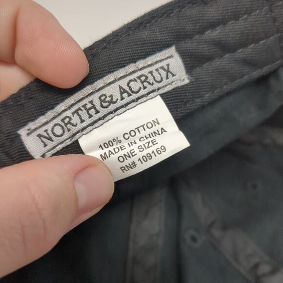 Gold Trophy Slideback Baseball Cap Black One Size Adjustable North & Acrux - Picture 9 of 9